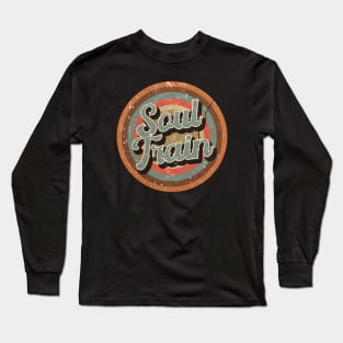 Soul Train // Vintage Look aesthetic art Long Sleeve T-Shirt